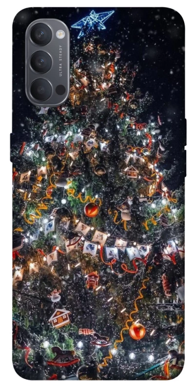 Чехол на Oppo Reno 4 Новогодний v28 фото 1 из 1