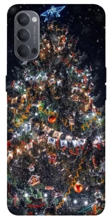 Чехол на Oppo Reno 4 Новогодний v28 фото 1 из 1