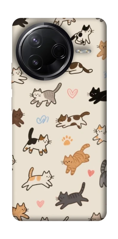 Чохол на Infinix Note 50 Pro Cat style ver.2 фото 1 з 1