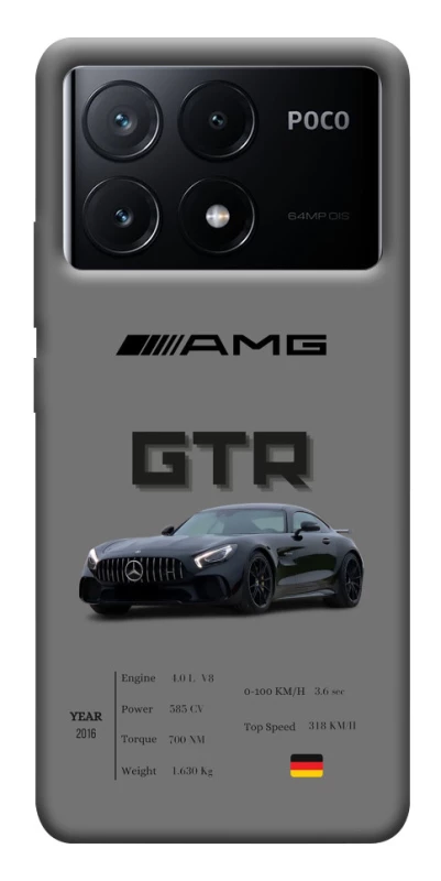 Чохол на Xiaomi Poco X6 MB AMG GTR фото 1 з 1
