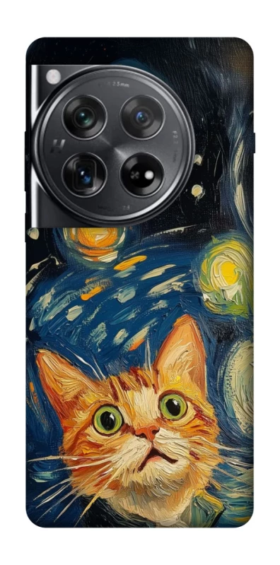 Чехол на OnePlus 12 paint cat фото 1 из 1