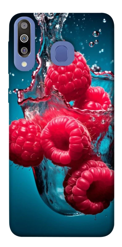 Чохол на Samsung Galaxy M30 Малинка у воді фото 1 з 1