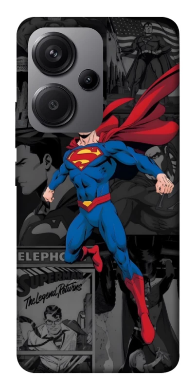 Чехол на Xiaomi Redmi Note 13 Pro+ superman comics фото 1 из 1