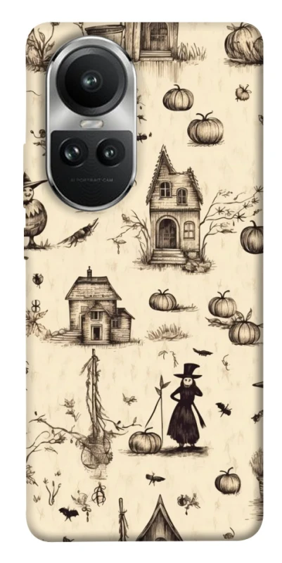 Чохол на Oppo Reno 10 Halloween aesthetic ver.1 фото 1 з 1