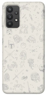 Чохол на Samsung Galaxy A32 (A325F) 4G Star Wars background ver.1 фото 1 з 1