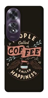Чохол на Oppo A60 Сoffee happiness фото 1 з 1