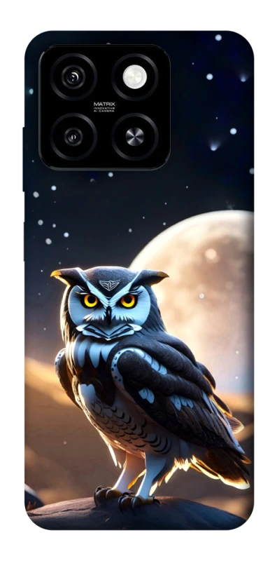 Чохол на ZTE Blade A55 4G Cyber ​​owl фото 1 з 1
