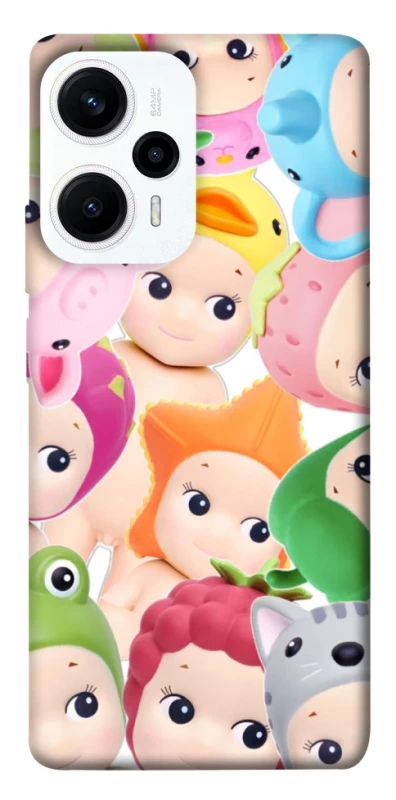 Чохол на Xiaomi Poco F5 / Note 12 Turbo Fruit-Zoo Kaleidoscope фото 1 з 1