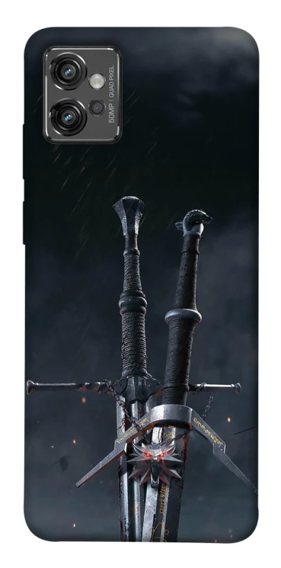 Чохол на Motorola Moto G32 Мечі Ведьмака фото 1 з 1