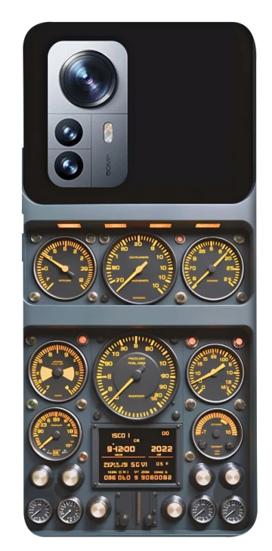 Чехол на Xiaomi 12 / 12X Airplane instrument panel фото 1 из 1