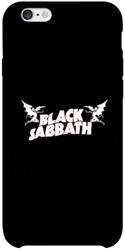 Чохол на Apple iPhone 6/6s plus (5.5") Black Sabbath logo ver.2 фото 1 з 1