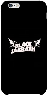 Чехол на Apple iPhone 6/6s plus (5.5") Black Sabbath logo ver.2 фото 1 из 1
