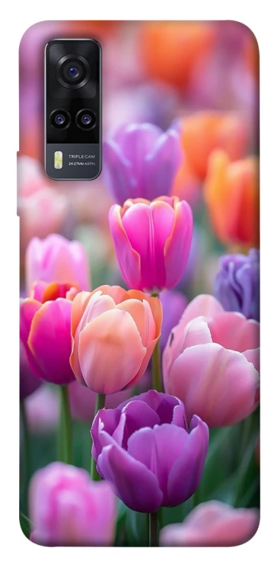 Чохол на Vivo Y31 Тюльпанове поле фото 1 з 1