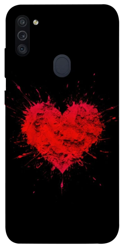 Чехол на Samsung Galaxy M11 Splash heart фото 1 из 1
