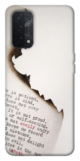 Чехол на Oppo A54 5G / A74 5G Стихи фото 1 из 1