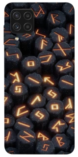 Чехол на Samsung Galaxy A22 4G Огненые руны фото 1 из 1