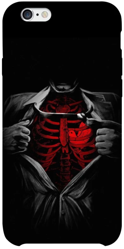 Чехол на Apple iPhone 6/6s plus (5.5") Skeleton Heart фото 1 из 1