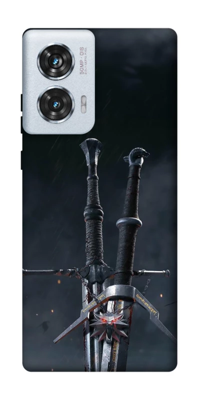 Чохол на Motorola Edge 50 Fusion Мечі Ведьмака фото 1 з 1