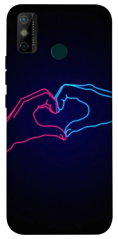 Чохол на TECNO Spark 6 Go Neon love фото 1 з 1