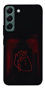 Чехол на Samsung Galaxy S22 Красное сердце фото 1 из 1