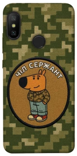 Чехол на Xiaomi Mi A2 Lite / Xiaomi Redmi 6 Pro Чил сержант фото 1 из 1