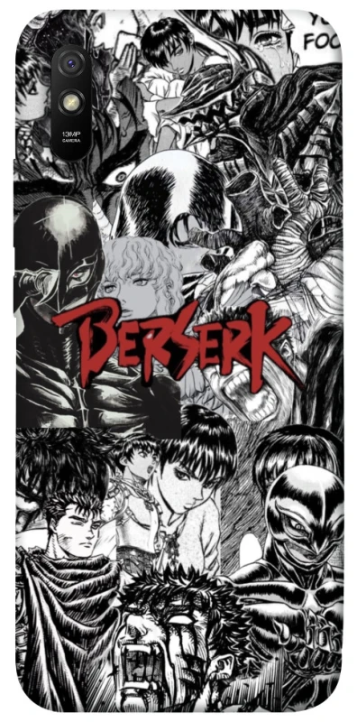 Чохол на Xiaomi Redmi 9A Berserk Collage фото 1 з 1