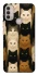 Чохол на Motorola Moto E40 Colorful Cat Collage фото 1 з 1