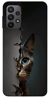 Чехол на Samsung Galaxy A23 4G Кот-подглядыватель v2 фото 1 из 1
