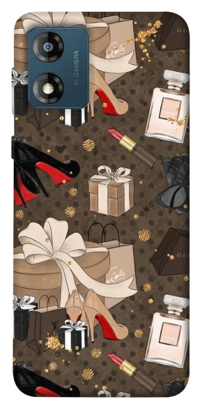 Чохол на Motorola Moto E13 Fashion collage ver.1 фото 1 з 1