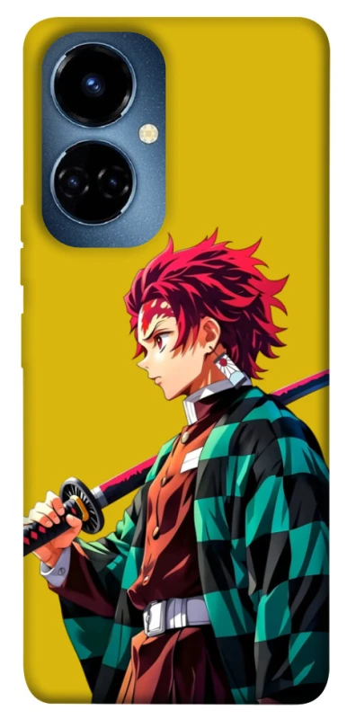 Чохол на TECNO Camon 19 Tanjiro Kamado v2 фото 1 з 1