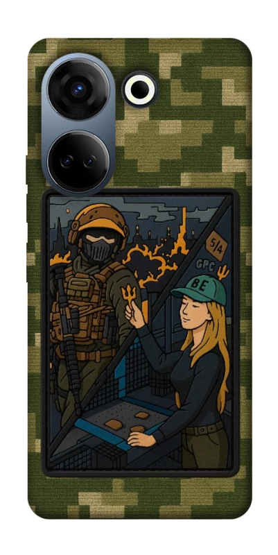 Чохол на TECNO Camon 20 Pro (CK7n) Volonter фото 1 з 1