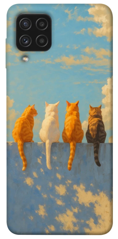 Чохол на Samsung Galaxy A22 4G cats on wall фото 1 з 1