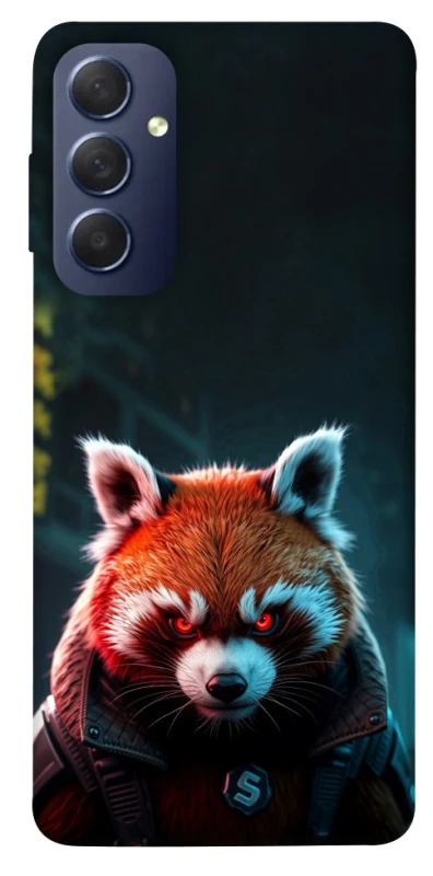 Чохол на Samsung Galaxy M54 5G Cyber Red Panda фото 1 з 1