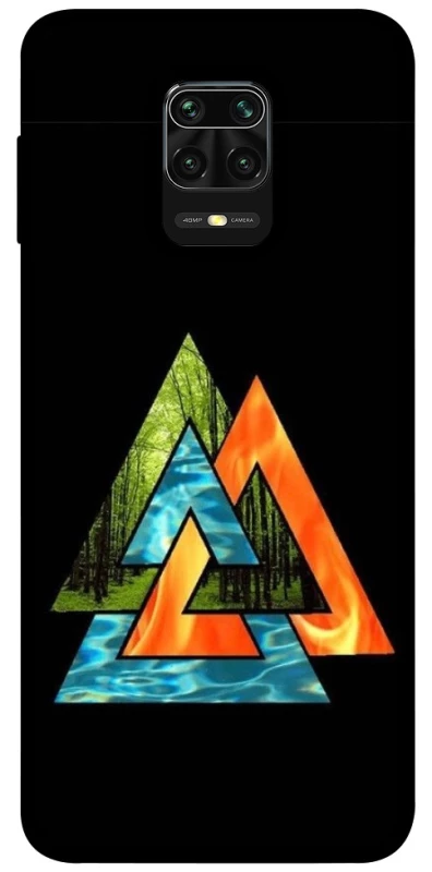 Чехол на Xiaomi Redmi Note 9s / Note 9 Pro / Note 9 Pro Max Валькнут v4 фото 1 из 1