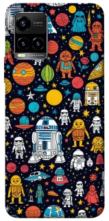 Чехол на Vivo Y21 / Y33s Star Wars background ver.2 фото 1 из 1