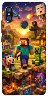 Чохол на Xiaomi Redmi Note 5 Pro / Note 5 (AI Dual Camera) Minecraft v6 фото 1 з 1
