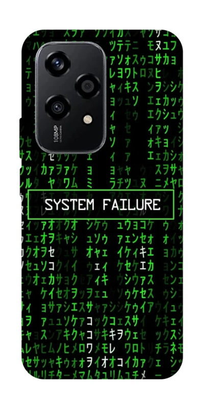 Чехол на Honor 200 Lite Matrix system failure фото 1 из 1