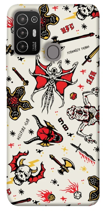 Чохол на ZTE Blade A52 Stranger Things ver.2 фото 1 з 1