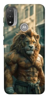 Чохол на Motorola Moto E20 Лев фото 1 з 1