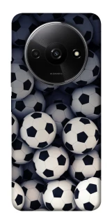 Чохол на Xiaomi Redmi A3 Футбольні м'ячи фото 1 з 1