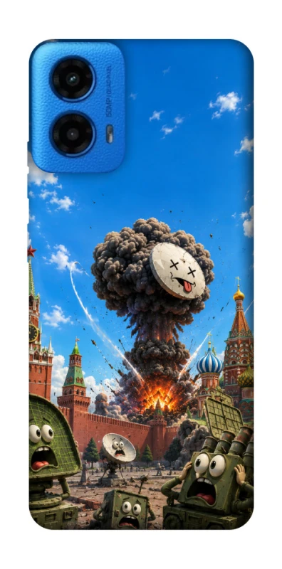 Чохол на Motorola Moto G45 Moscow never sleeps ver.7 фото 1 з 1