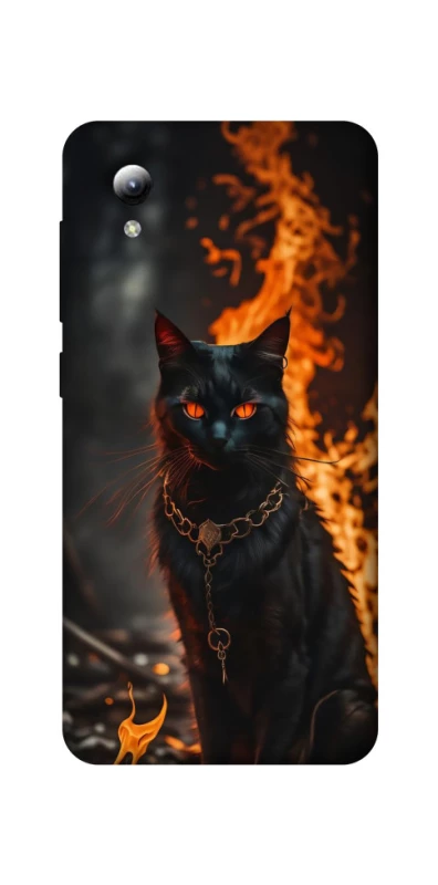 Чохол на ZTE Blade A3 (2019) Вогняний кіт фото 1 з 1