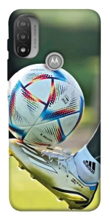 Чохол на Motorola Moto E20 Football Ball v2 фото 1 з 1