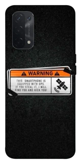 Чехол на Oppo A54 5G / A74 5G Warning фото 1 из 1