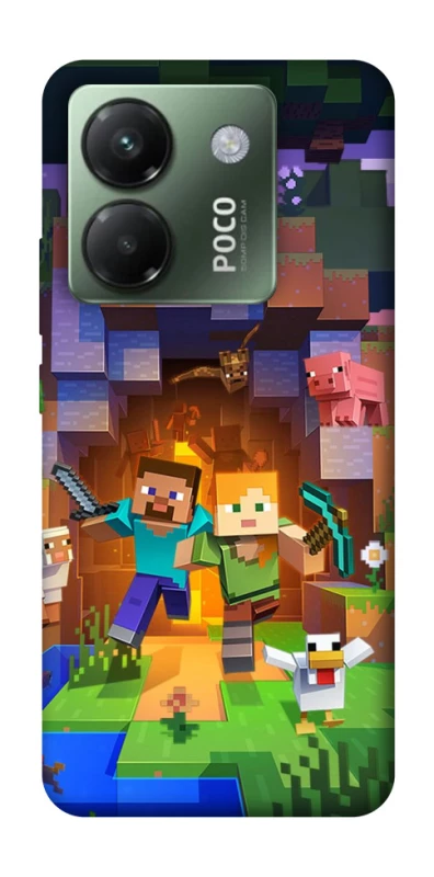 Чохол на Xiaomi Poco M7 pro 5G Minecraft game фото 1 з 1