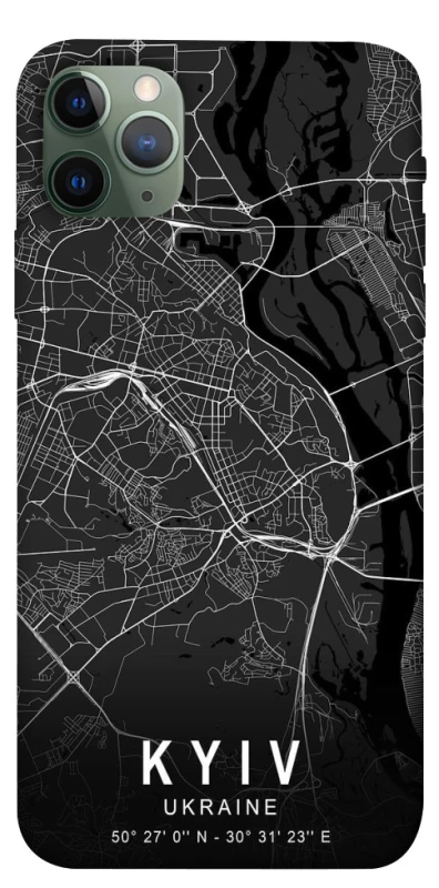 Чохол на Apple iPhone 11 Pro Max (6.5") Kyiv map фото 1 з 1