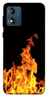 Чехол на Motorola Moto E13 Огонь фото 1 из 1