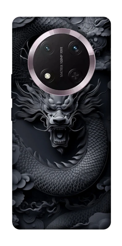 Чехол на Honor X9c black dragon фото 1 из 1