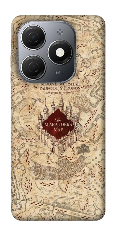 Чохол на TECNO Spark 20 Harry Potter Marauder's Map фото 1 з 1