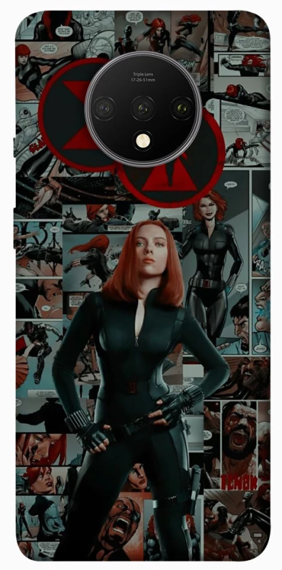 Чехол на OnePlus 7T Black Widow фото 1 из 1